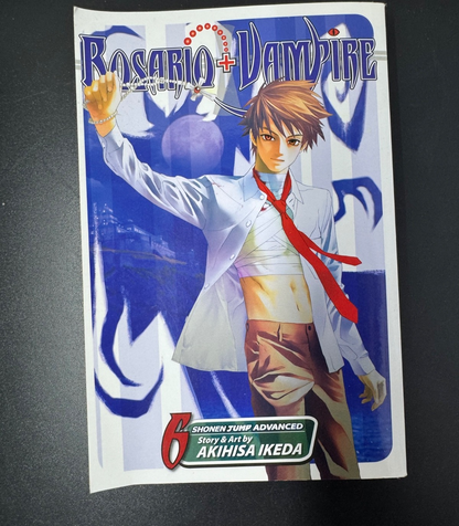 Rosario+Vampire Manga Set Volumes 1-6 English