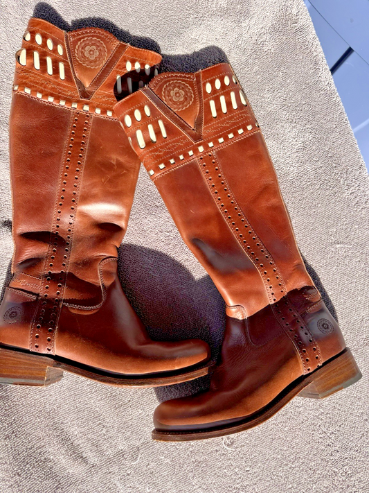 RARE Ranch Road Boots SHELBY Women's 6.5D GORGEOUS BOOT