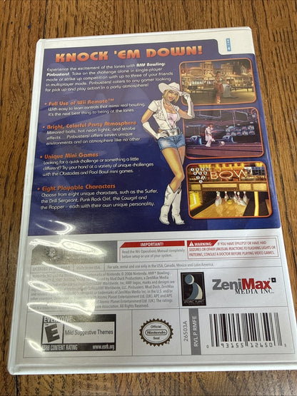 AMF Bowling: Pinbusters (Nintendo Wii, 2007)