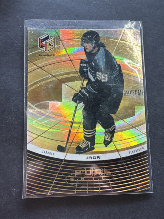1999-00 Upper Deck HoloGrFx Pure Skill Ausome Gold Jaromir Jagr #PS9-AU ZM