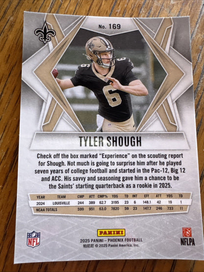2025 Panini Phoenix - Rookies Tyler Shough #169 Silver (RC)