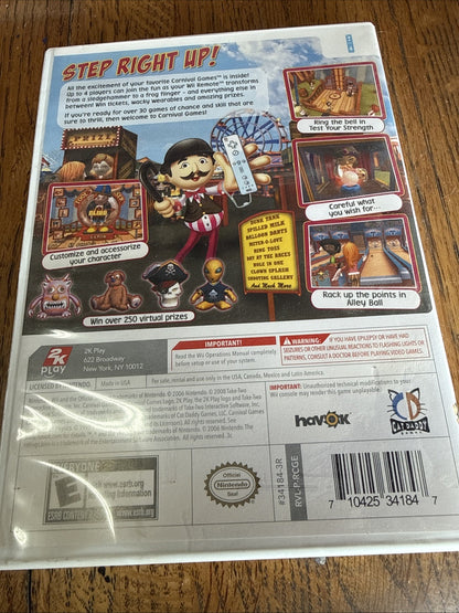 Carnival Games (Nintendo Wii, 2007)