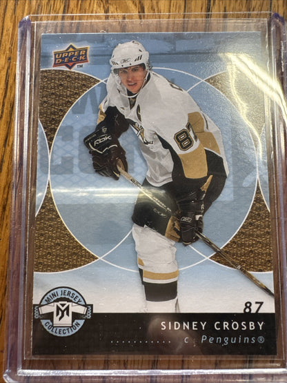 2007-08 Upper Deck Mini Jersey Collection - Sidney Crosby #76