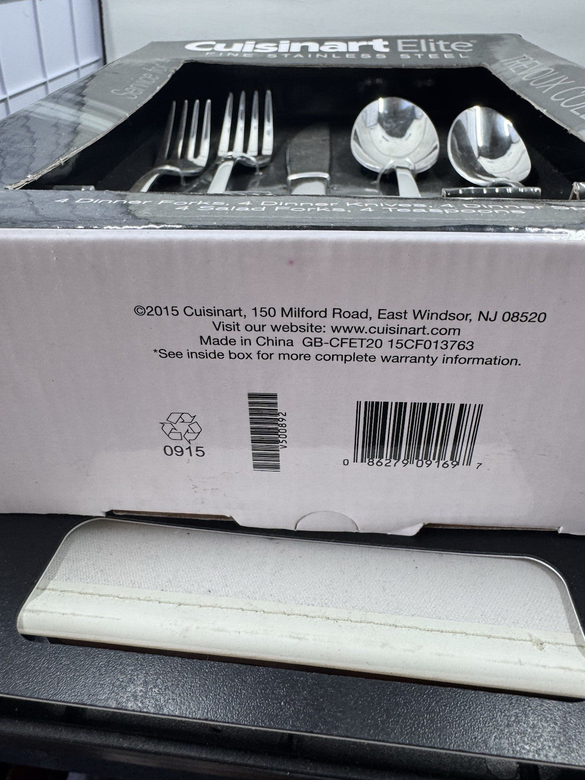 Cuisinart Elite Trevoux collection 20Pc Set