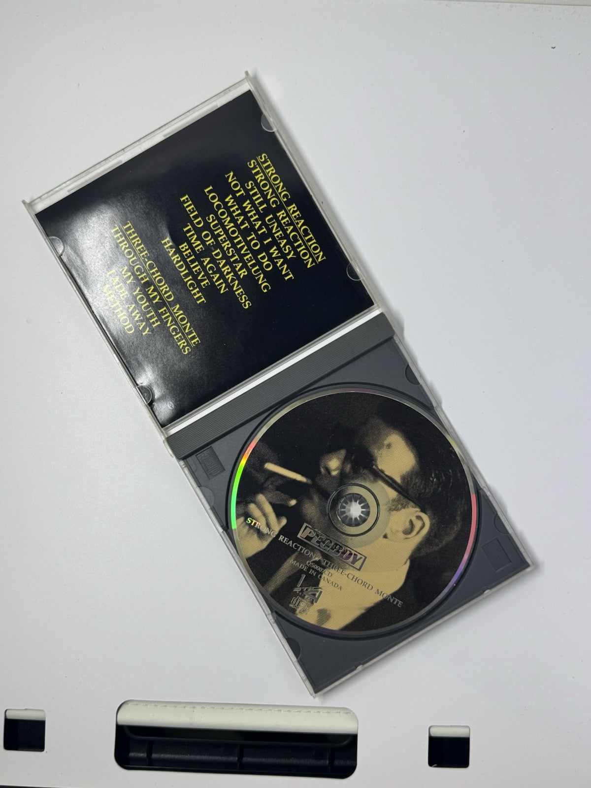 Pegboy – Strong Reaction CD 1991 Punk Rock Quarterstick Records