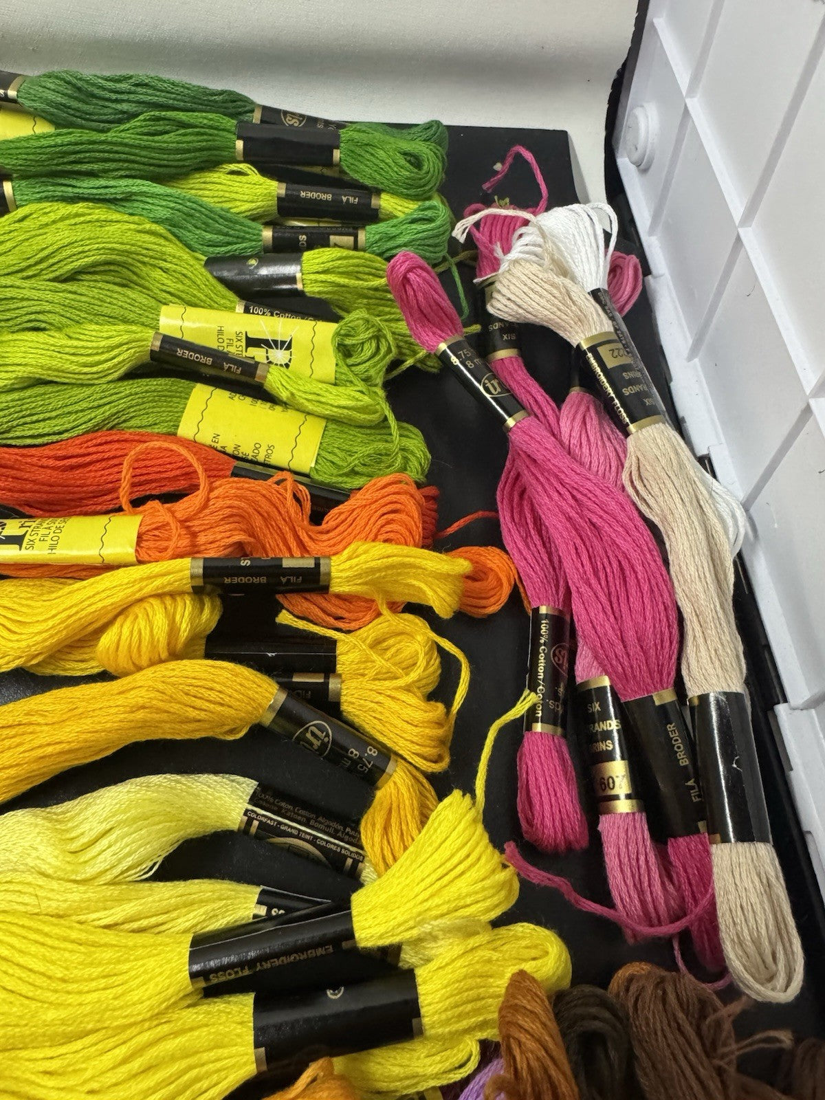 Prism Embroidery Floss Thread Multi Colors For Bracelets Crafts Lot of 83