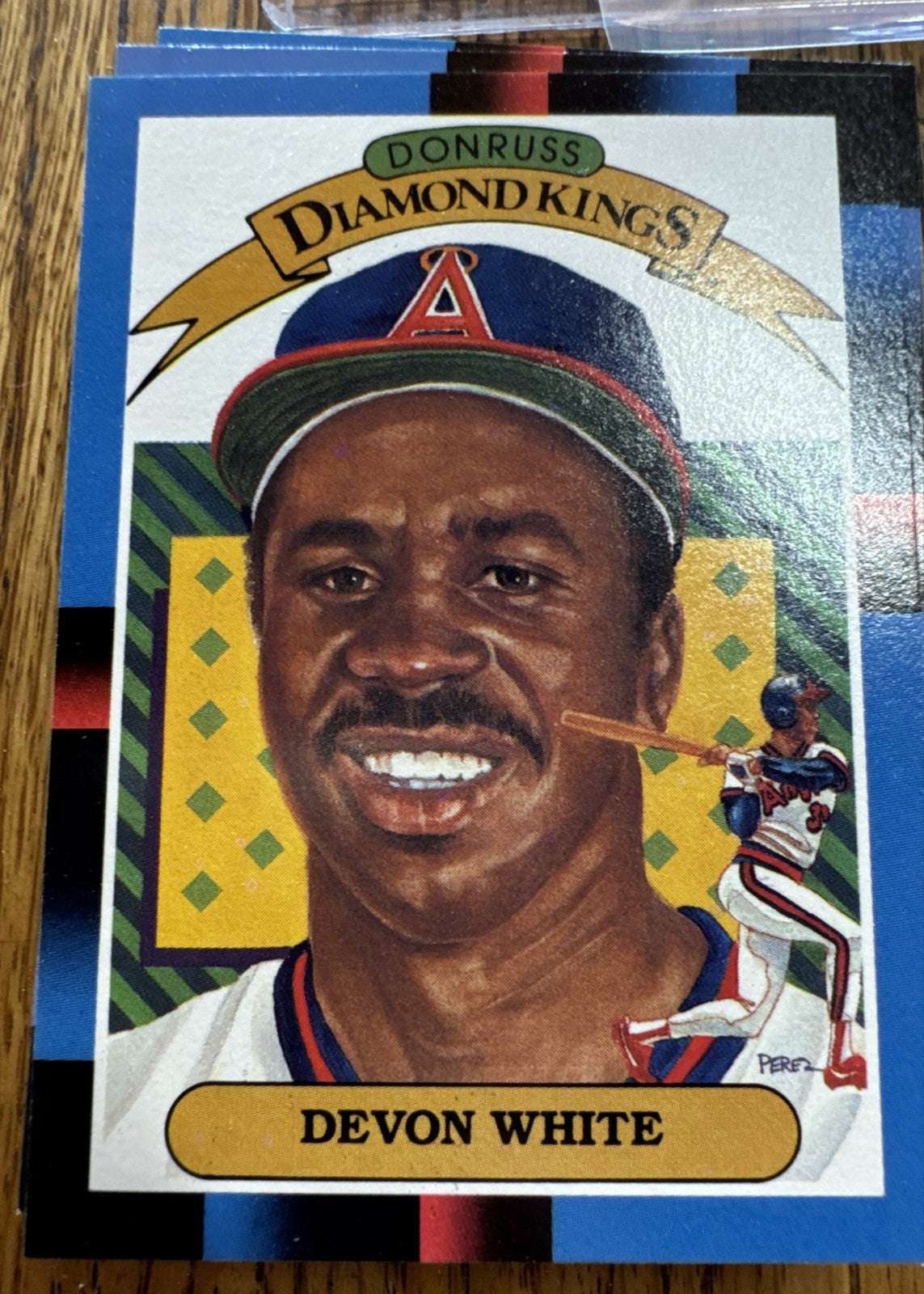 1988 Donruss - Diamond Kings Devon White #8