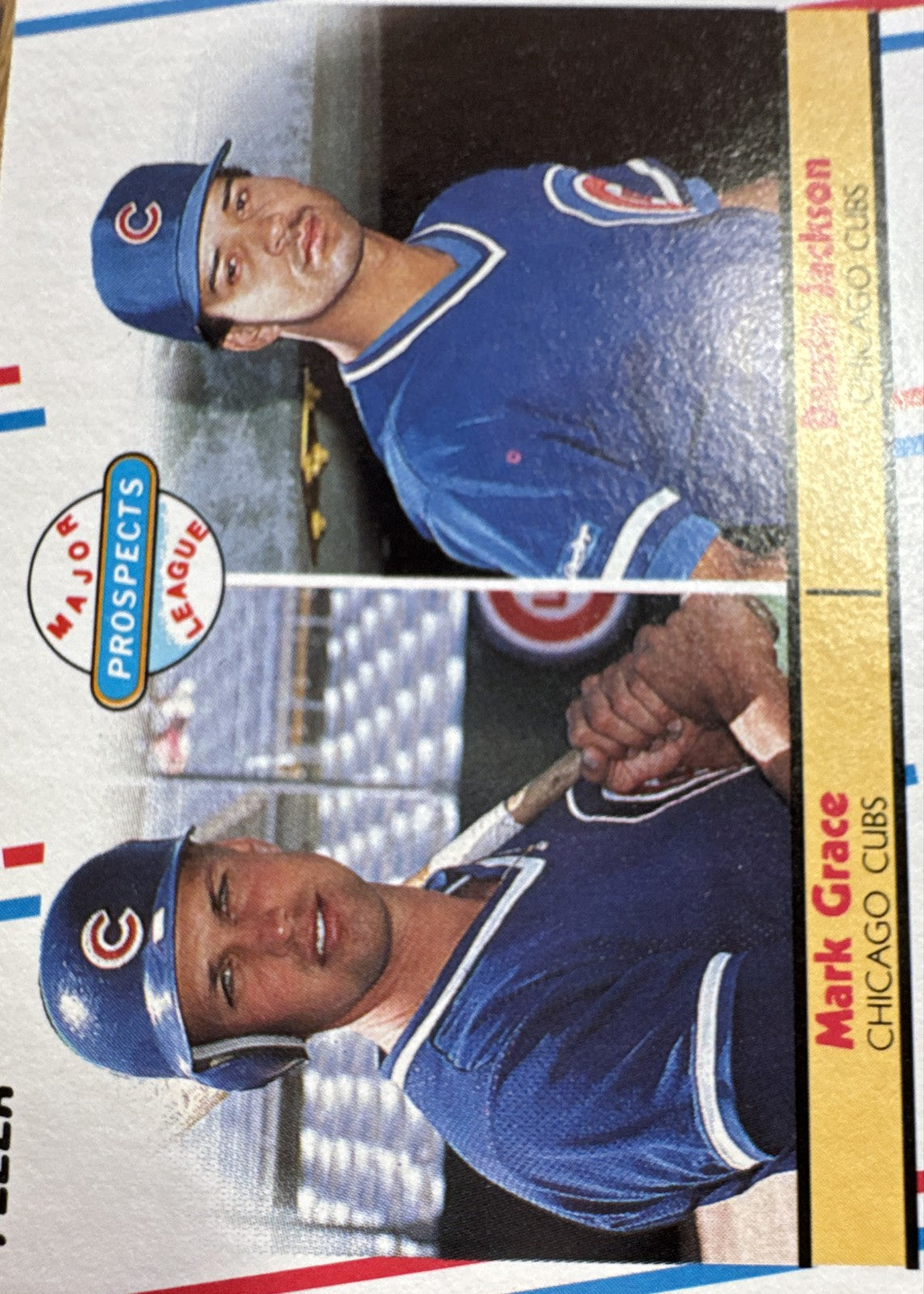 1988 Fleer - Mark Grace, Darrin Jackson #641 Glossy (RC)