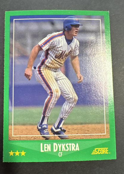 1988 Score - Lenny Dykstra #370