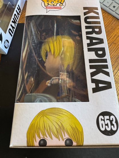Hunter x Hunter Kurapika Funko Pop #653 Animation Vinyl Figure New!