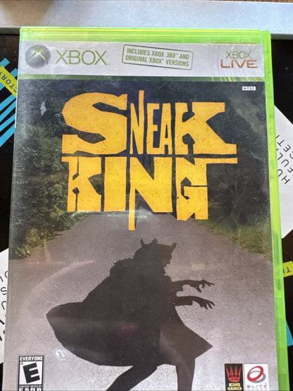 NEW Sneak King (Xbox/Xbox 360 2006) Burger King Games