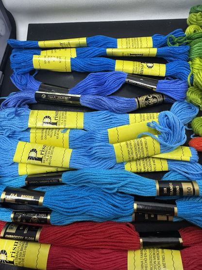 Prism Embroidery Floss Thread Multi Colors For Bracelets Crafts Lot of 83