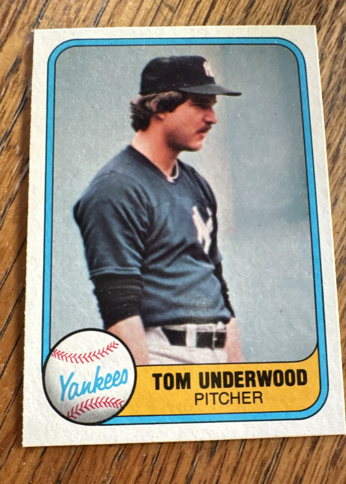 1981 Fleer - Tom Underwood #97