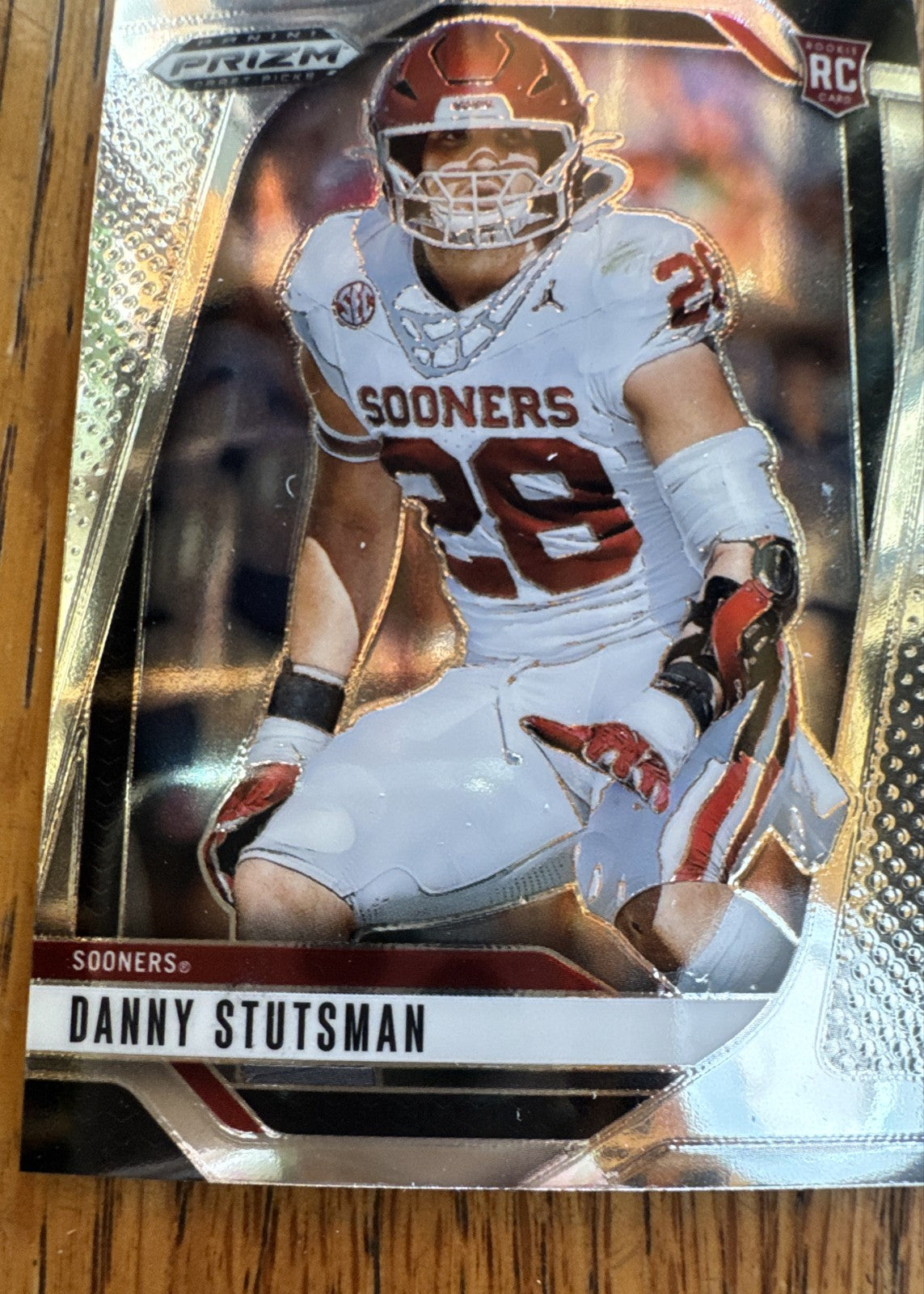 2025 Panini Prizm Draft Picks - Danny Stutsman #86 Silver Prizm (RC)