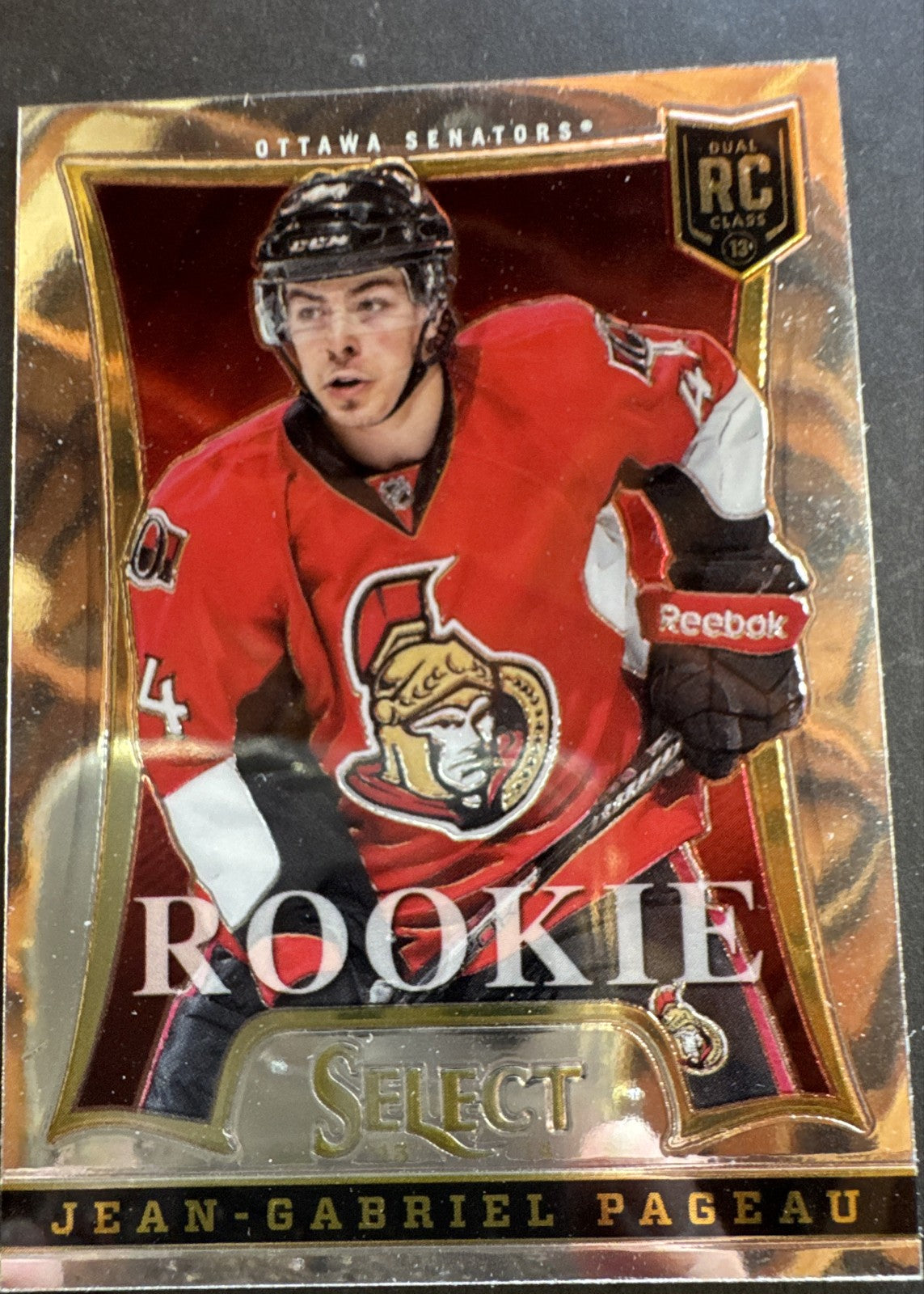 2013-14 Panini Select - Rookie Jean-Gabriel Pageau #196 (RC)