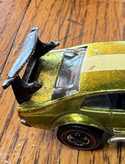 Hot Wheels Redline MIGHTY MAVERICK Lime US Black Interior Nice