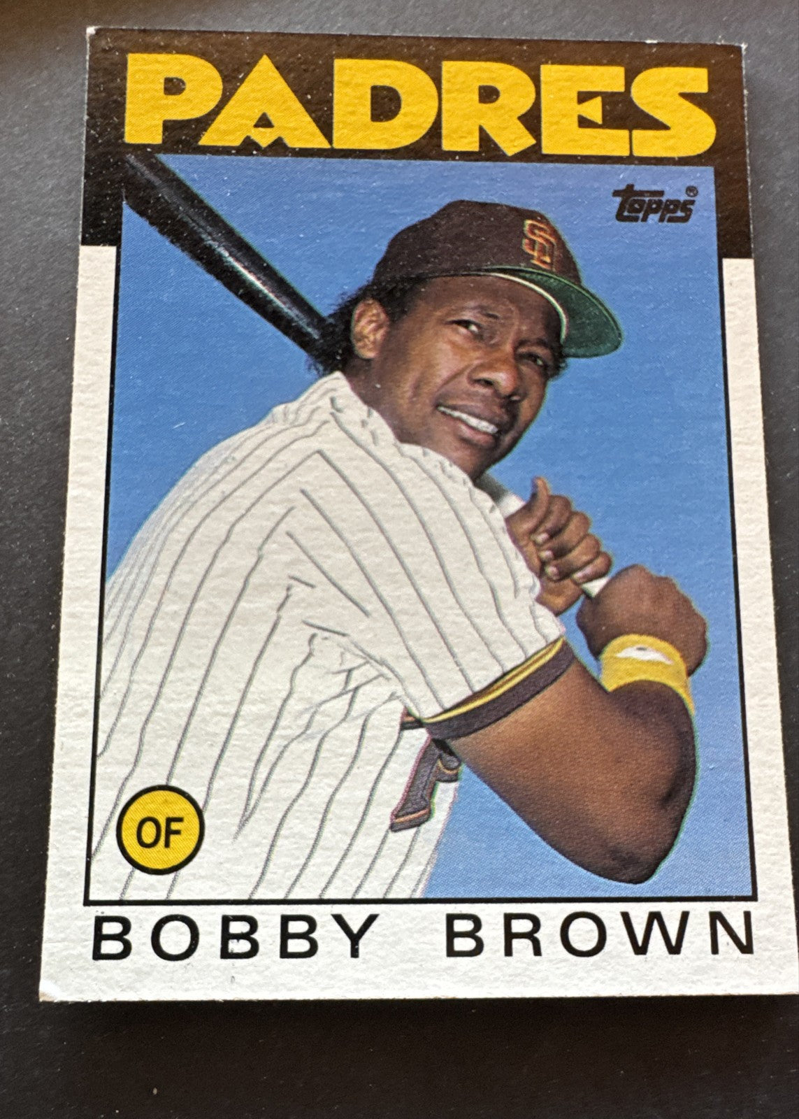 1986 Topps - Bobby Brown #182