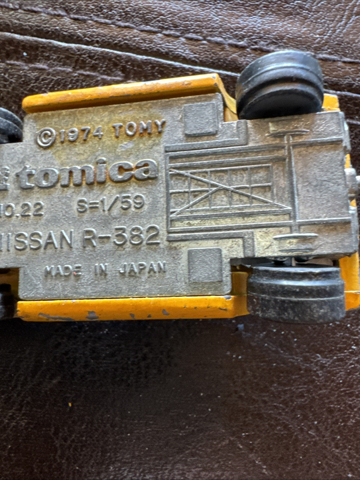 1974 Tomica minicar NO.22 NISSAN R-382 original