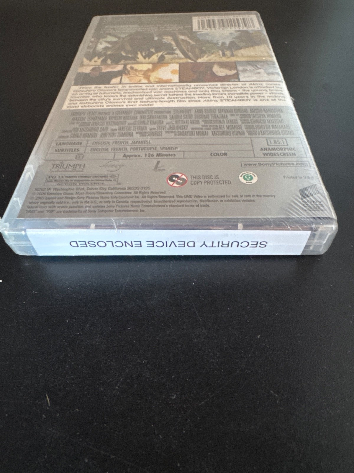 Steamboy Director’s Cut UMD Video for Sony PSP Original Release NIB