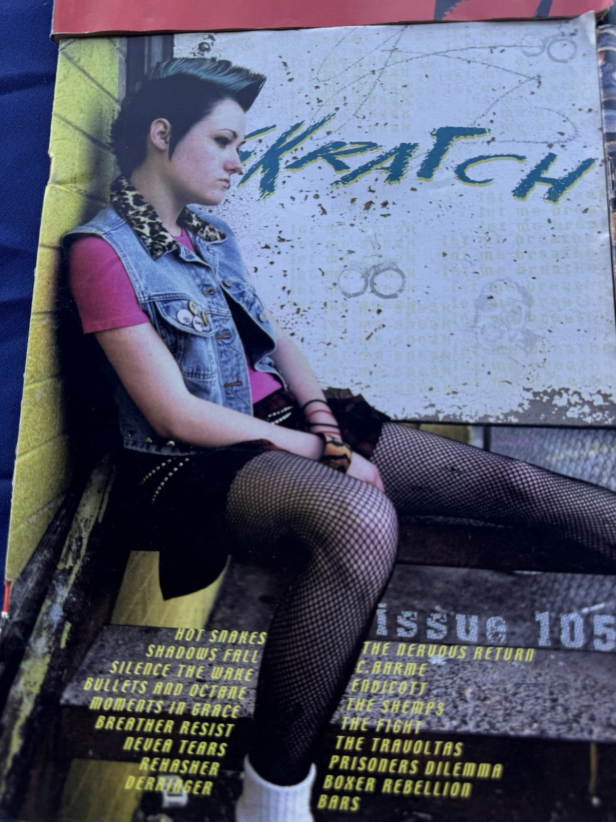 Skratch Magazine LOT Punk Music #72, 9, 103, 105 40 Grit