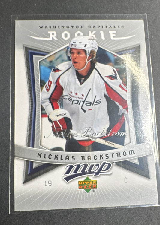 2007-08 Upper Deck MVP - Rookie Nicklas Backstrom #358 (RC)