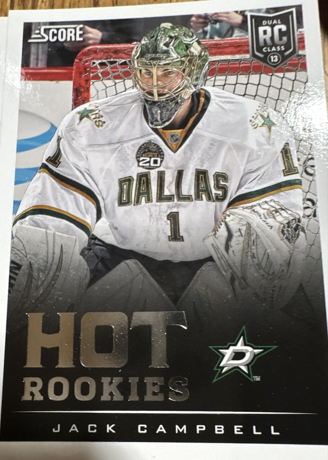 2013-14 Score - Hot Rookies Jack Campbell #612 (RC)