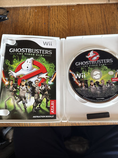 Ghostbusters: The Video Game (Nintendo Wii, 2009) Complete With Manual.
