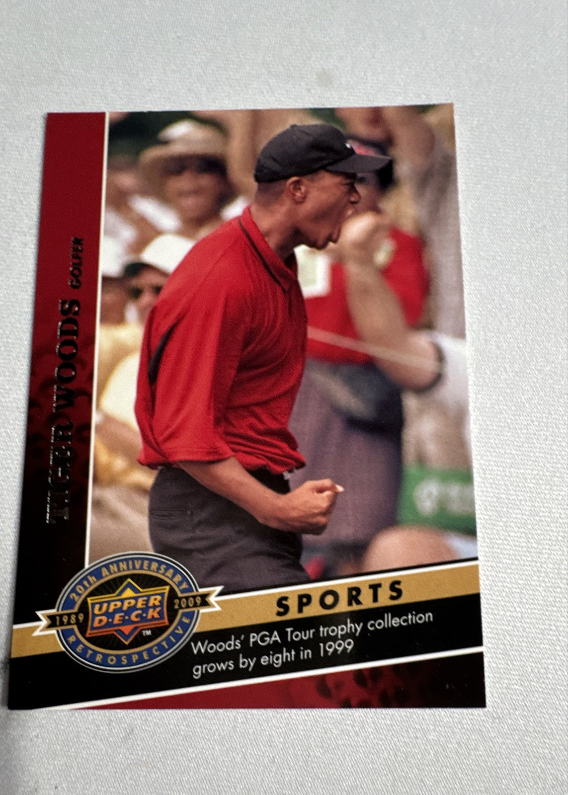 2009 Upper Deck 20th Anniversary Retrospective - Sports Tiger Woods #1253
