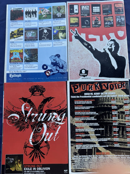 Skratch Magazine LOT Punk Music #72, 9, 103, 105 40 Grit