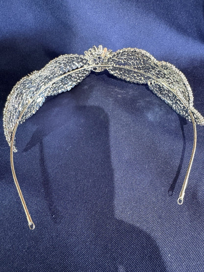 Wedding Tiara headband SOHO ROYAL DAHLIA HEADBAND
