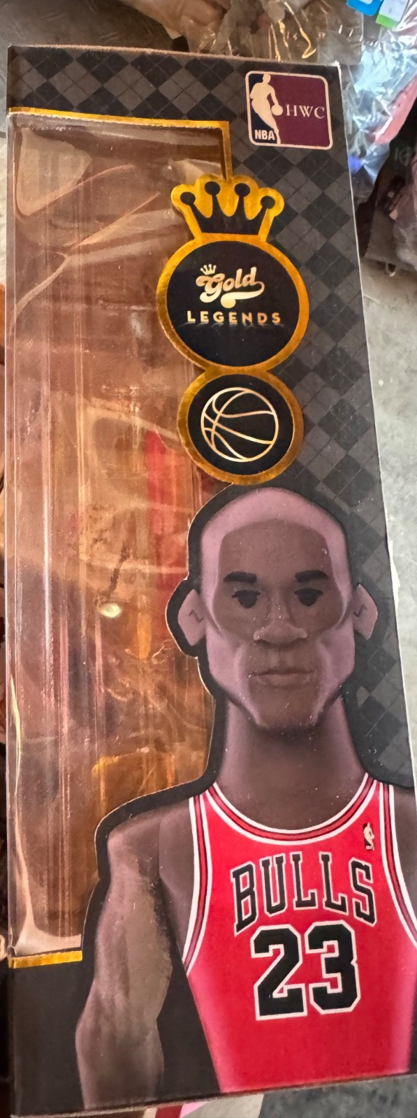 Funko Premium Vinyl Figure Gold Legends NBA Michael Jordan 12" Jumbo Series One!