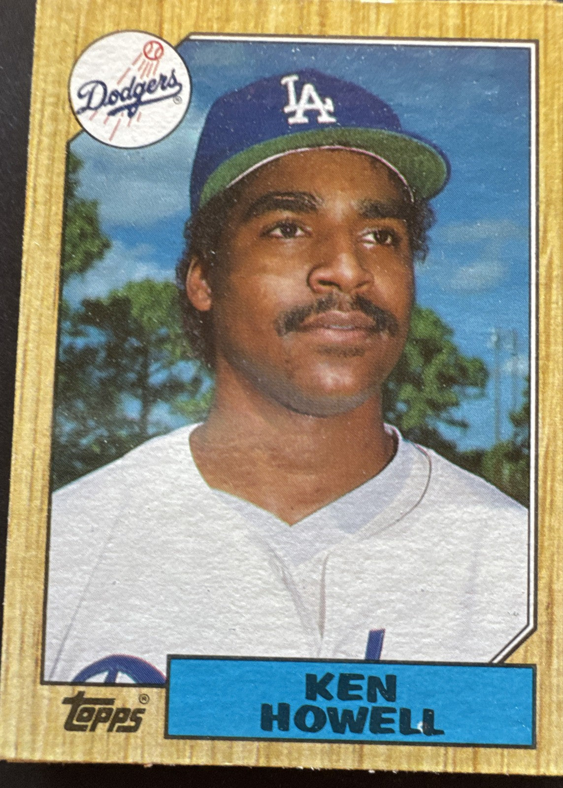 1987 Topps - Ken Howell #477