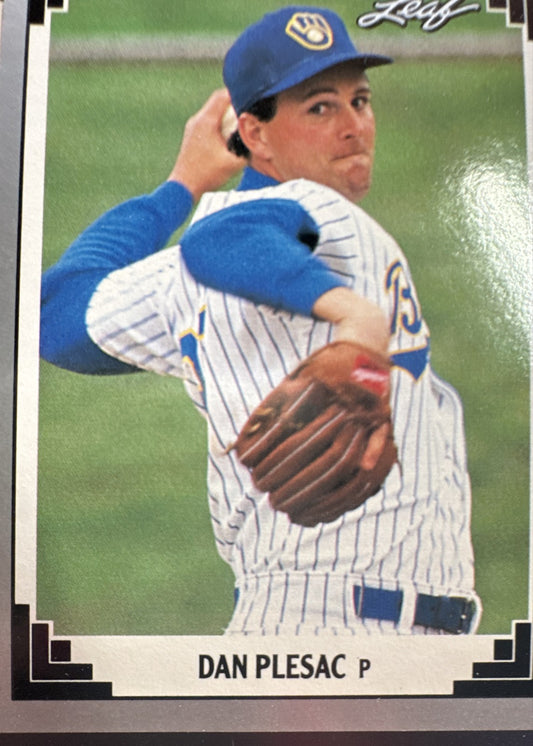 1991 Leaf - Dan Plesac #287