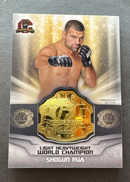 2014 Topps UFC Champions - Single Belt Manufactured Relics Shogun Rua #CB-11