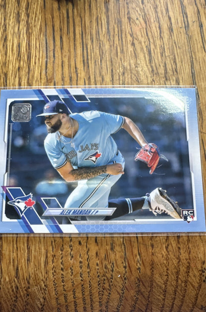 2021 Topps Update Series - Alek Manoah #US227 Father's Day Powder Blue 7/50 (RC)