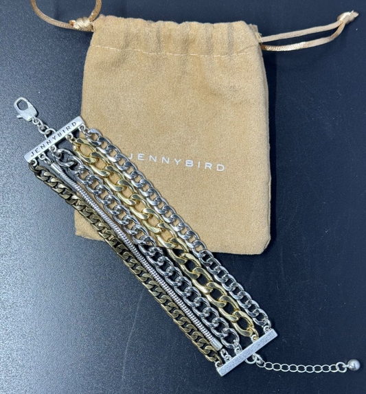 Jenny Bird - Austin - 5 Strand Cuff / BRACELET With Bag
