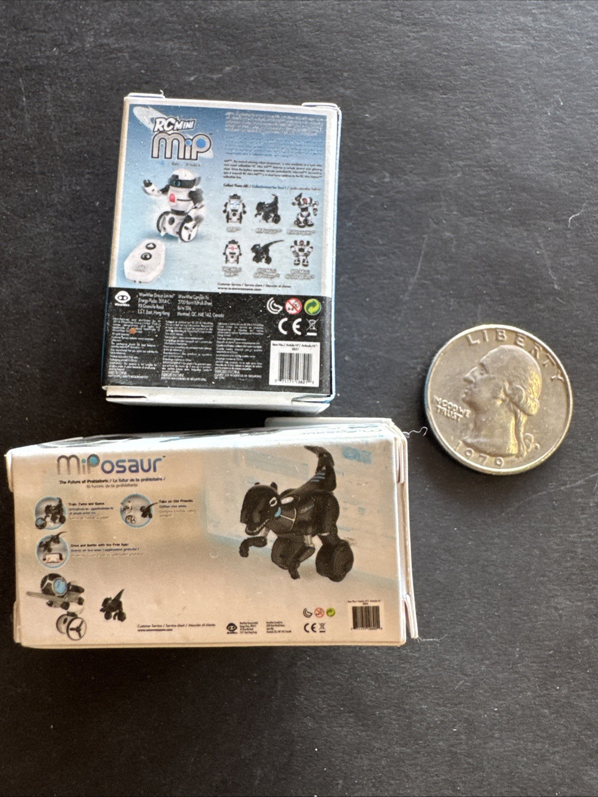 LOT OF 2 Toy Mini Brands Series Miposaur Robot