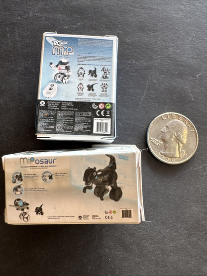 LOT OF 2 Toy Mini Brands Series Miposaur Robot