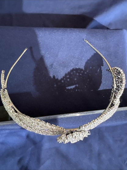 Wedding Tiara headband SOHO ROYAL DAHLIA HEADBAND
