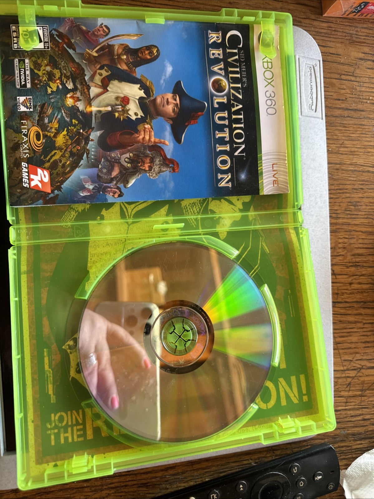 2K Games Sid Meier's Civilization Revolution Xbox 360 Strategy E10+ Manual Mult…