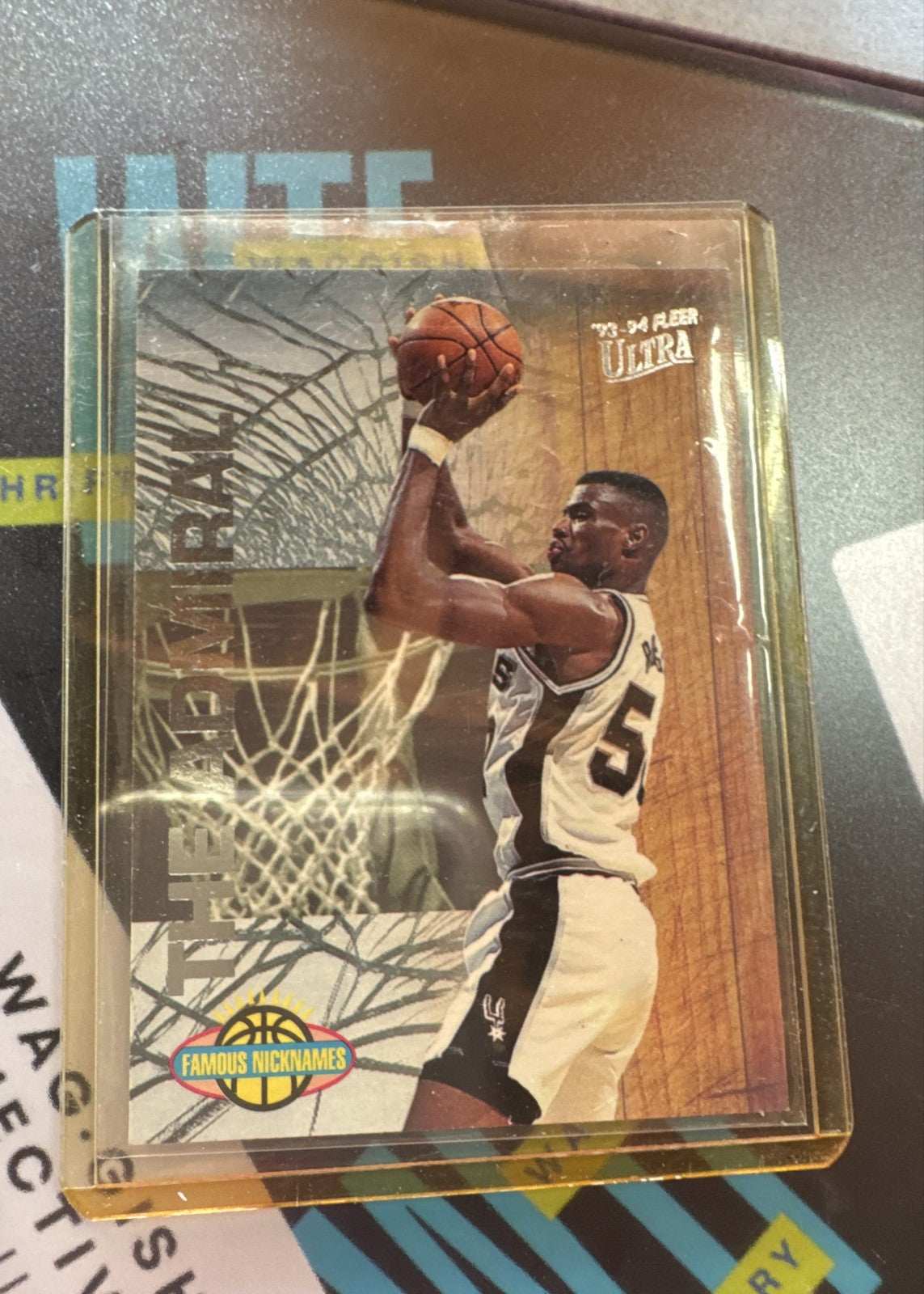 1993-94 Fleer Ultra - Famous Nicknames David Robinson #14