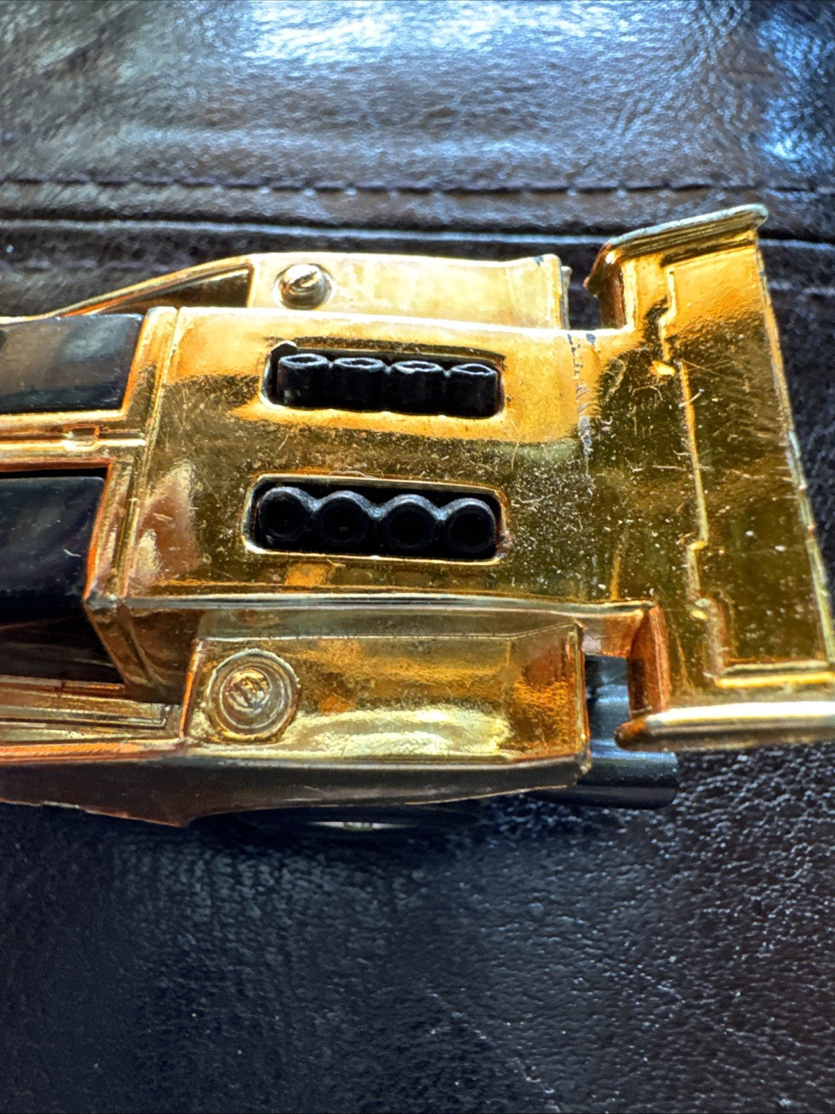 Vintage 1977 MEGO Speed Burners Gold Car