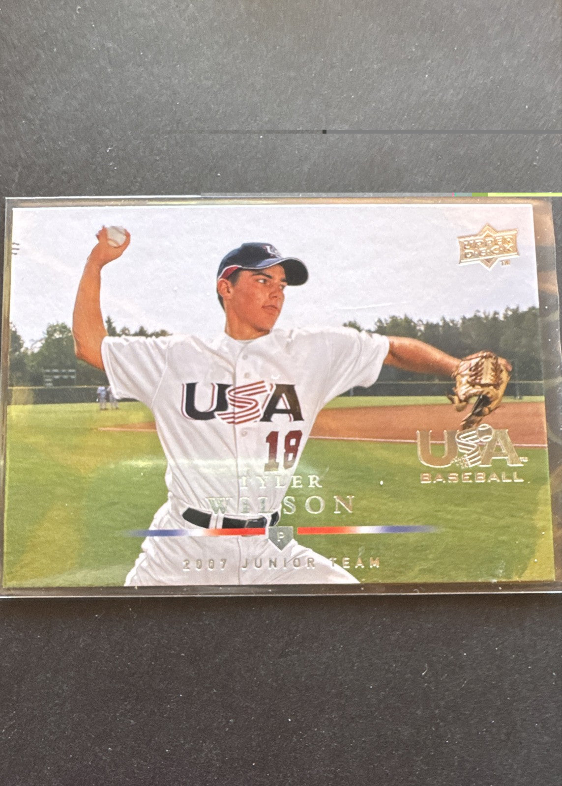 2008 Upper Deck - USA Baseball Junior National Team Tyler Wilson #USJR-20 (RC)