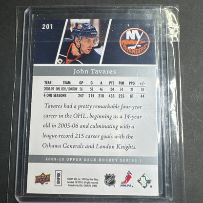 2009-10 Upper Deck - Young Guns John Tavares #201 (RC)