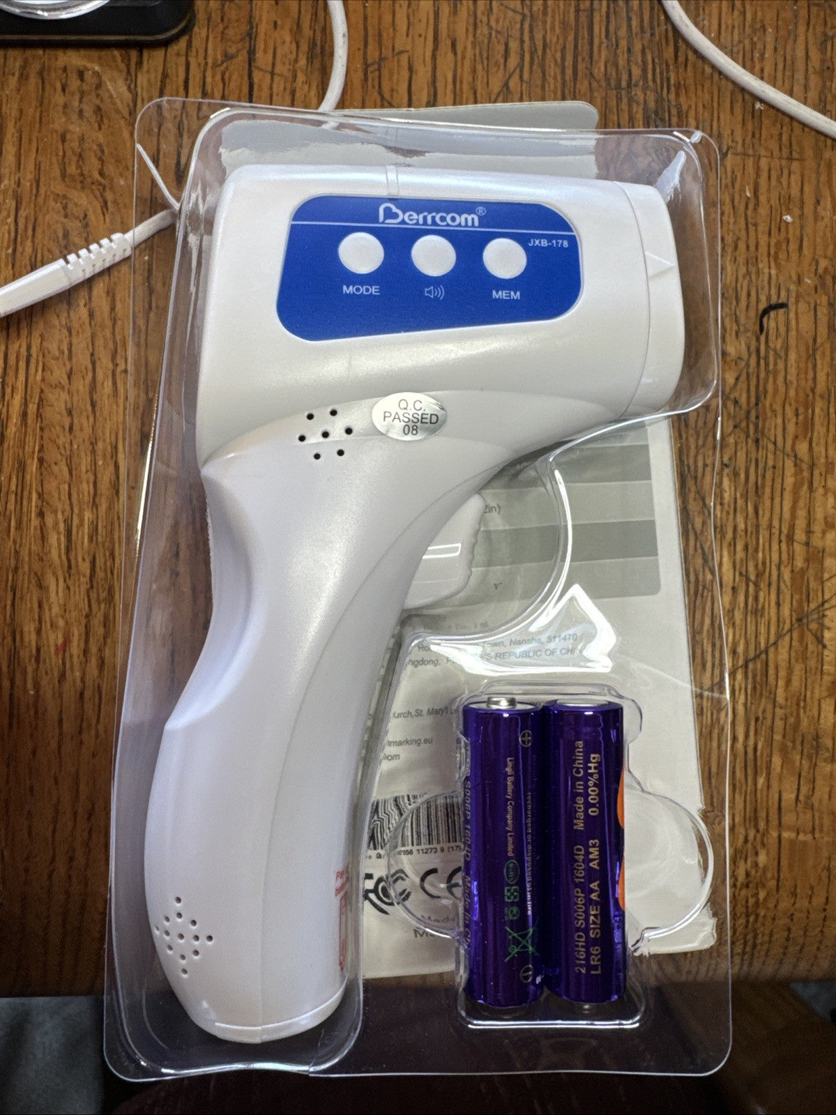 Berrcom JXB-178 Non-Contact Infrared Forehead Thermometer