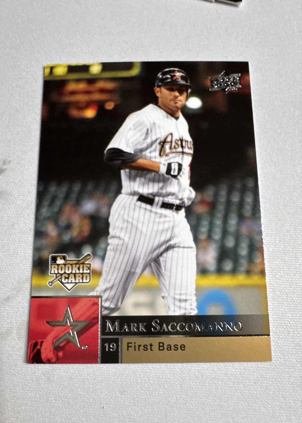 2009 Upper Deck - Mark Saccomanno #406 (RC)