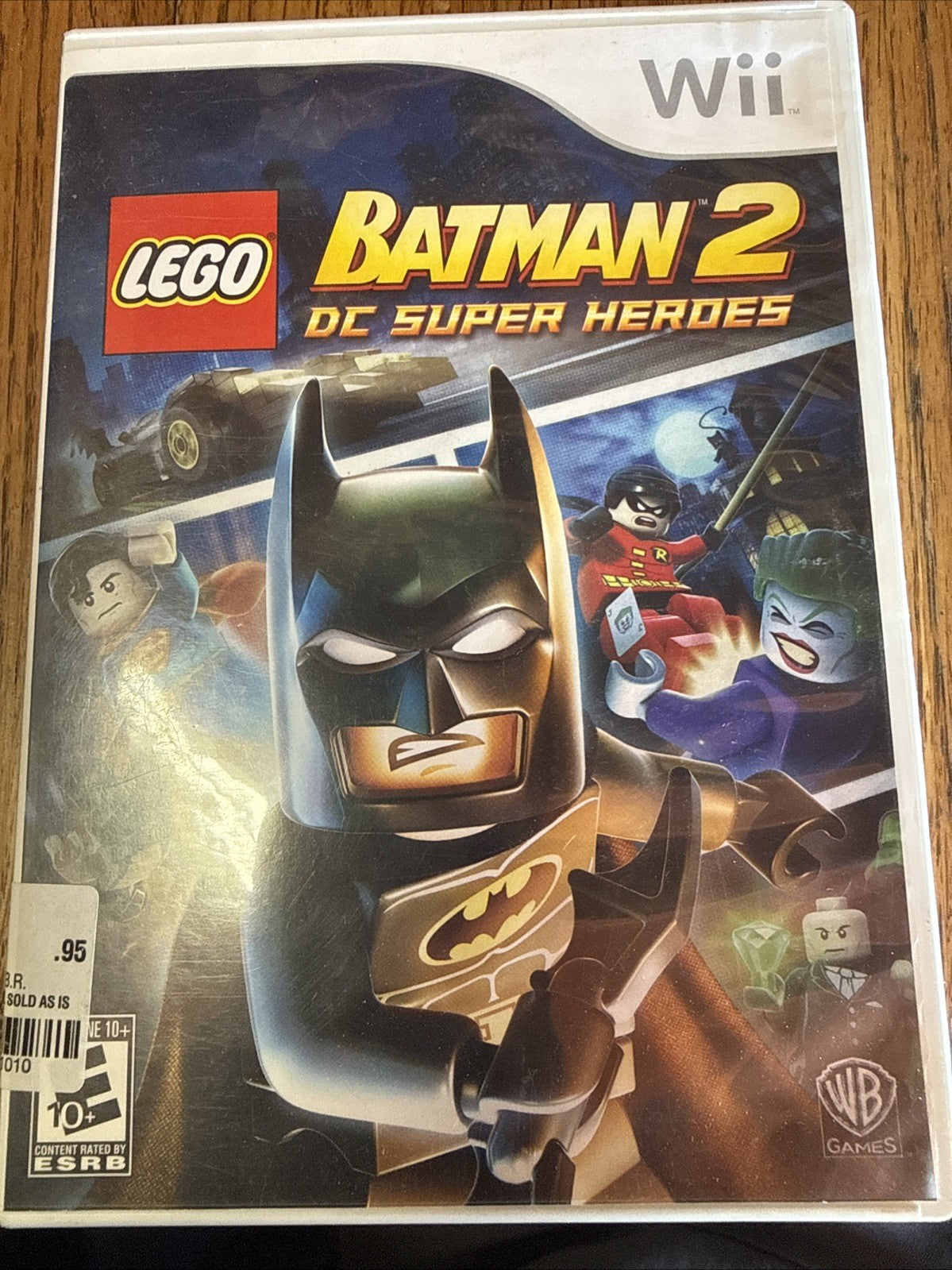 Wii Nintendo Lego Batman 2 DC Super Heroes Complete with Manual