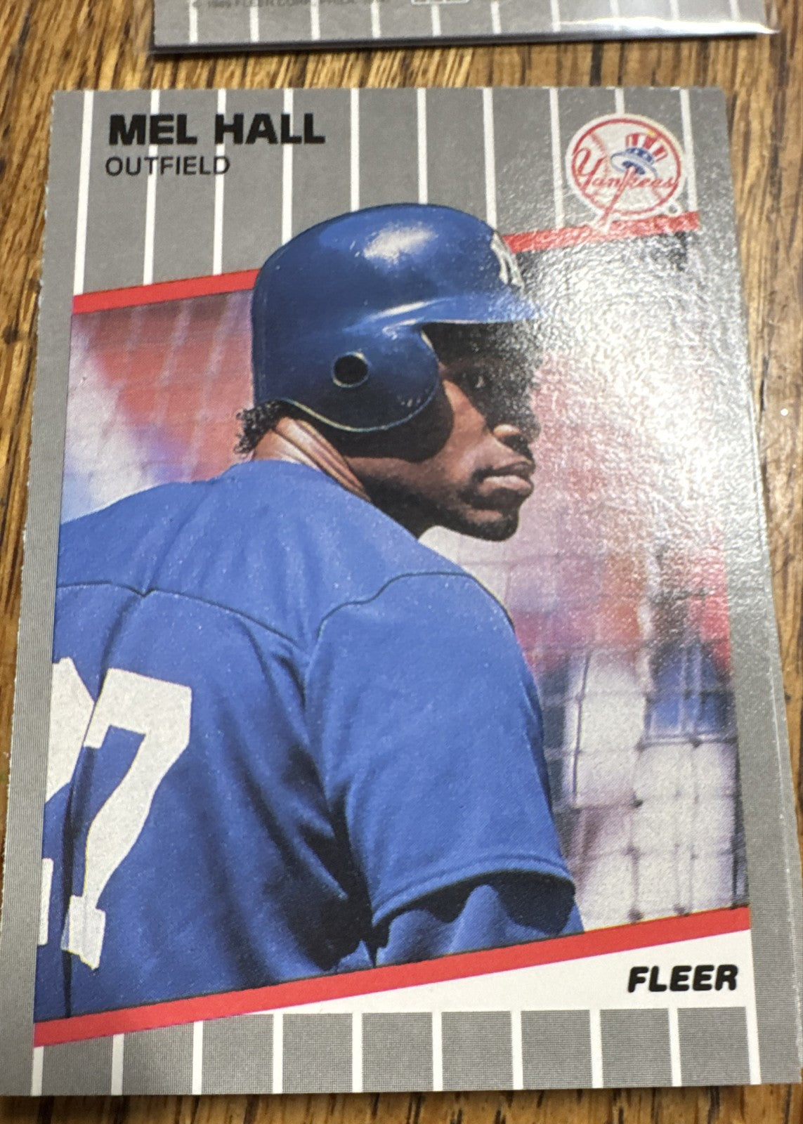 1989 Fleer Update - Mel Hall #U-49