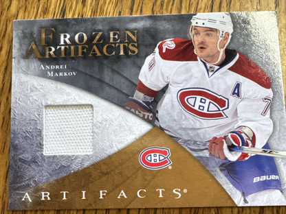 2010-11 Upper Deck Artifacts Retail Frozen Jersey Andrei Markov #FAR-AM