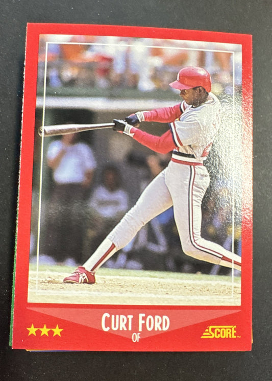 1988 Score - Curt Ford #288